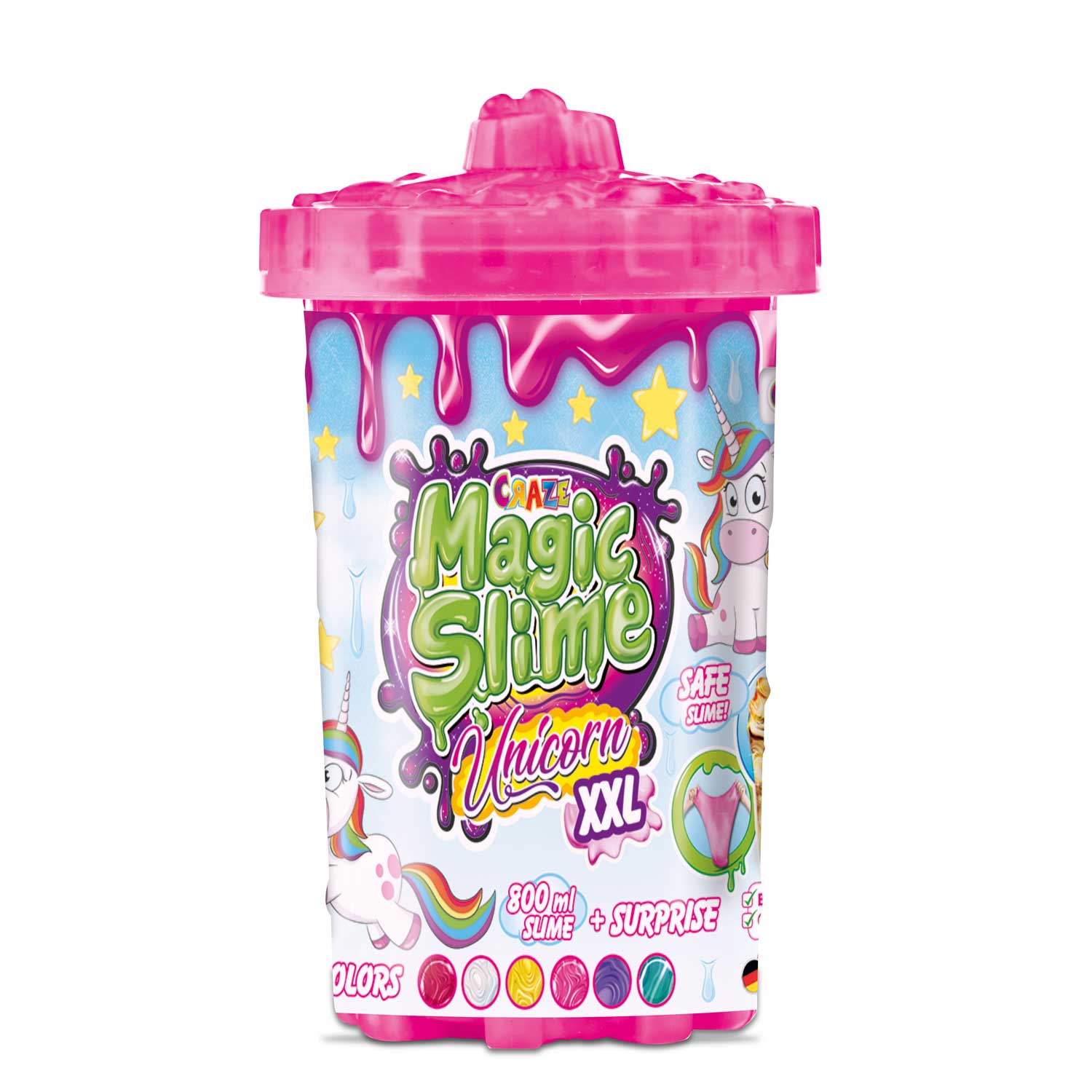 Craze Magic Slime Unicorn Surprise Xxl - M DE WET PROMOTIONS