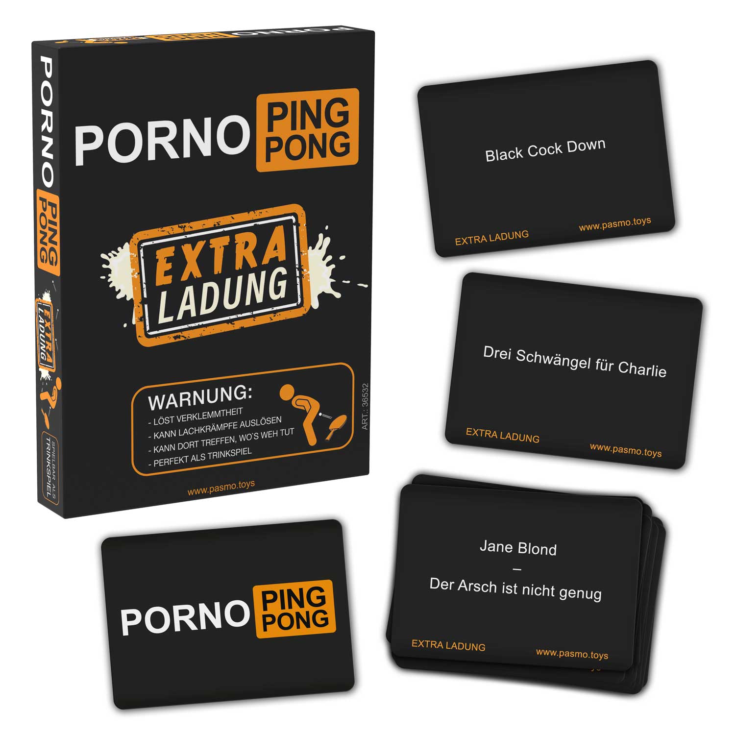 Prno Karten - PASMO - P*rno Ping Pong Extra Ladung - CRAZE Shop