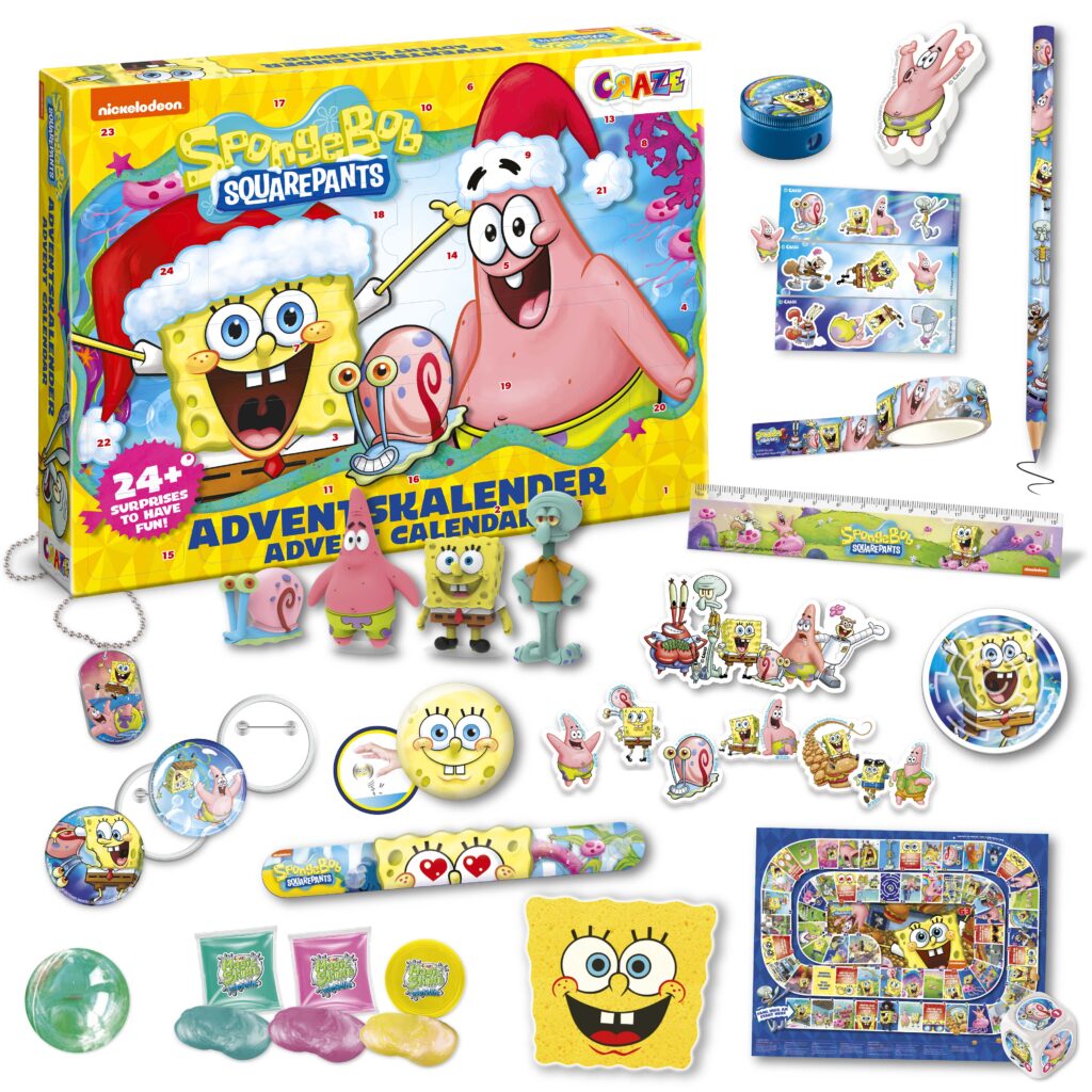 SPONGE BOB Adventskalender CRAZE Shop